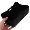 Zerodeko 2-Piece Silicone Baking Baskets for Air Fryers, Reusable, Heat-Resistant, Square, Nonstick, Easy to Clean, Black view 4