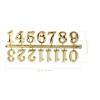 Gadpiparty 6-Piece DIY Clock Number Replacement Set view 2