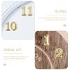 Gadpiparty 6-Piece DIY Clock Number Replacement Set view 3