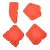 Cryfokt 4-Piece Professional Silicone Sealant Tool Set, Red view 1
