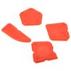 Cryfokt 4-Piece Professional Silicone Sealant Tool Set, Red view 3