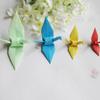 100 9 cm Origami Paper Crane Decorations for Christmas Events view 4