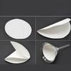 100-Pack Qualitative Filter Paper, Cotton Cellulose, White, Round view 4
