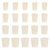YARNOW 25-Piece Solid Rubber Stoppers, Beige view 1