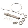 Fishing Reel Handle Knob Bearing Set, Silver, 10-Piece, for Freshwater Reel Repair and Maintenance (7 x 4 x 2.5 cm) view 2