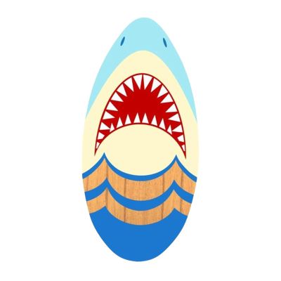 Wswqop 41-Inch Skimboard for Flat Water, Style A