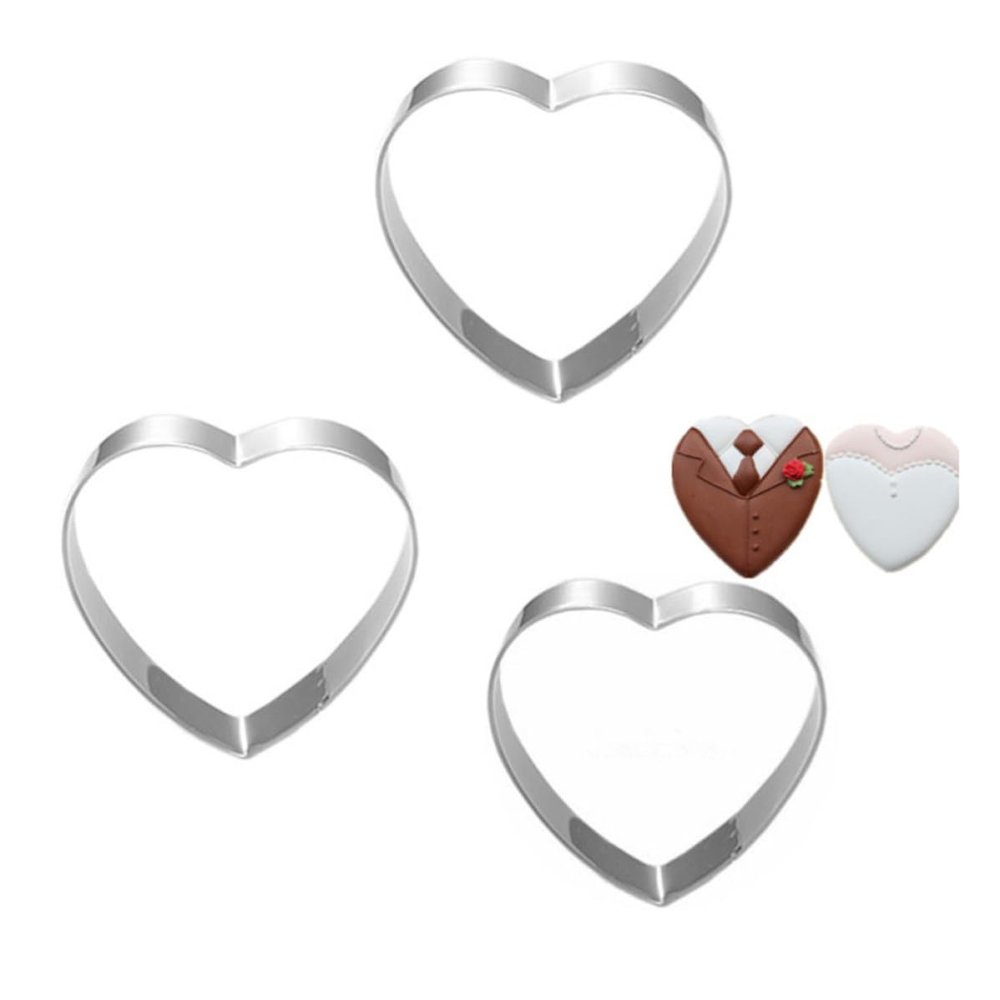GATHINESS Heart-Shaped Cookie Cutters
