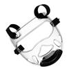 FRCOLOR Kickboxing Face Shield Made of Hardened Plastic with Large-Area Protection for Training and Kickboxing view 1