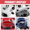 FRCOLOR Kickboxing Face Shield Made of Hardened Plastic with Large-Area Protection for Training and Kickboxing view 4