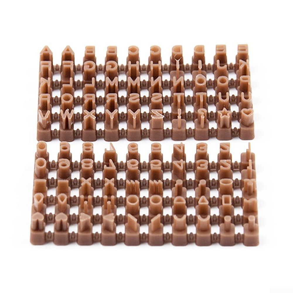 Alphabet Embossing Tool for Baking Decorations
