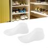 1 Pair Transparent Plastic Shoe Forms view 2