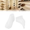 1 Pair Transparent Plastic Shoe Forms view 3