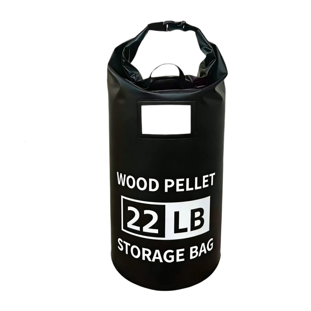Grill Pellet Storage Container, Charcoal Dispenser Bag, 10 kg