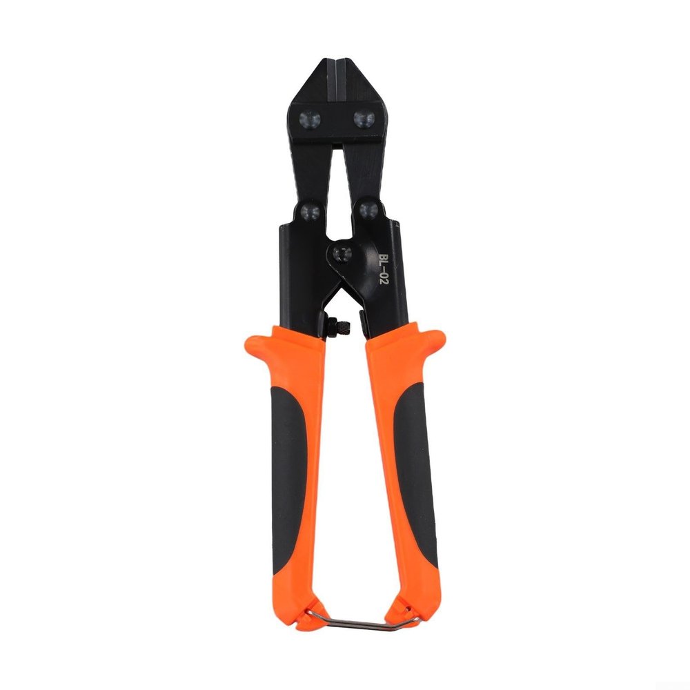 215 mm Steel Bolt Cutters with Rust Protection, Orange, 1 Piece