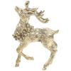 Gadpiparty Golden Brass Deer Sculpture view 1
