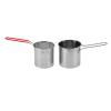 RhineCart Basics Food Oil Container, Frying Pot with Basket, Stainless Steel, 12.7 x 12 x 13.6 cm view 2