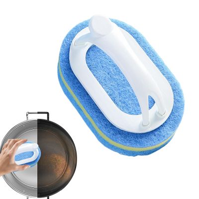 Ergonomic Cleaning Sponge with Handle