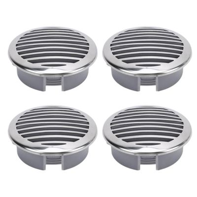 XBtouBUey 4-Piece 4-Inch Stainless Steel Vent Covers for Boats