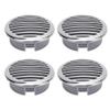 XBtouBUey 4-Piece 4-Inch Stainless Steel Vent Covers for Boats view 1