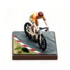 1:64 Scale Cyclist and Bicycle Diorama Figure Set view 1