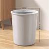 Trash Can, Large Capacity, for Home, Living Room, Bedroom, Kitchen, Bathroom, Office, White, Medium view 2
