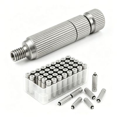 High-Pressure Misting Nozzles, 50-Pack, 0.5 mm Orifice