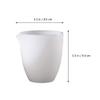 SWOOMEY White Ceramic Tea Cup, Christmas Party, Heat-Resistant view 2