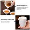 SWOOMEY White Ceramic Tea Cup, Christmas Party, Heat-Resistant view 3