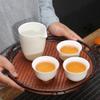 SWOOMEY White Ceramic Tea Cup, Christmas Party, Heat-Resistant view 4