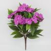 8 Bundles of Artificial Impatiens Flowers for Outdoor Use view 4