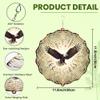 Eagle Wind Spinner, Natural, Brown Metal, 30.5 cm view 2