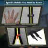 Weather-Resistant Replacement Safety Net for 1.8 m, 2.4 m, and 3 m Trampolines view 3