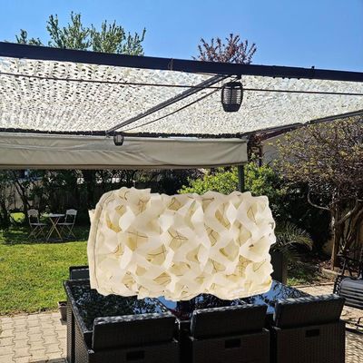 Beige Reinforced Camouflage Net 3.5 x 6 m