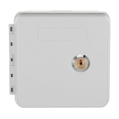 Healvian Waterproof Outdoor Outlet Box with Protective Housing, Heavy-Duty Weather-Resistant Electrical Box for Garden and Patio
