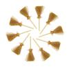 10 Mini Halloween Broom Ornaments view 1