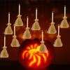 10 Mini Halloween Broom Ornaments view 4