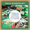 Beginner Mahjong Set, Portable Mahjong Game for Family Fun view 4