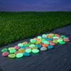 EcoGleam 200-Piece Garden Pebble Set, Non-Toxic Glow-in-the-Dark Decorative Stones view 3