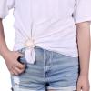 2-Piece Adjustable Round Alloy Shirt Clips view 4