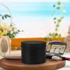 4 Black Aluminum Tins with Lids, 120 mL, Airtight, for Spices, Tea, and Candle Making view 4