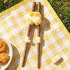 Training Chopsticks for Kids - Anti-Slip Cute Car Design view 3