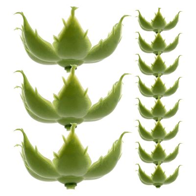 IDEANATEGRATE Large Artificial Rose Calyxes, 100 Plastic Pieces for DIY Floral Arrangements