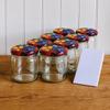 OOPS TOYS 32-Pack 350 ml Canning Jars with Screw-Top Lids and Labels view 1