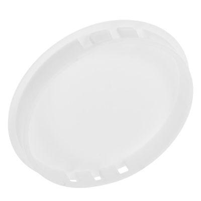 SHERCHPRY White Plastic Ventilation Pipe End Cap, Spring-Loaded Round Vent Cover
