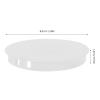 SHERCHPRY White Plastic Ventilation Pipe End Cap, Spring-Loaded Round Vent Cover view 2