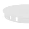 SHERCHPRY White Plastic Ventilation Pipe End Cap, Spring-Loaded Round Vent Cover view 3