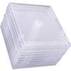 COOPHYA Transparent Acrylic CD Storage Boxes with Lids, 9-Piece Set view 1