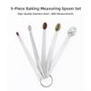 KHIronHive Stainless Steel Measuring Spoon Set, 5-Piece view 3