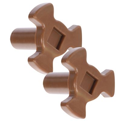YARNOW 2-Piece Plastic Y-Shaped Microwave Turntable Couplings for Various Models