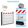 Aluminum Flood Barrier, L 193 cm x H 60 cm, Removable view 2